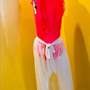 Lace wrap/one piece lace bodysuit